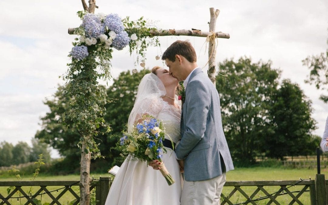 A Heartfelt, Handmade Oxfordshire Garden Wedding