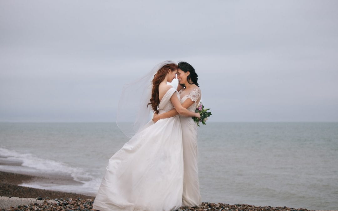 Jessica and Claudia’s Romantic Brighton Wedding Shoot