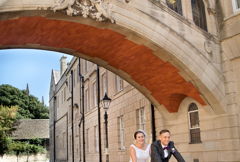 Rachel and Timm's Tandem Bicycle Themed Wedding in Oxford
